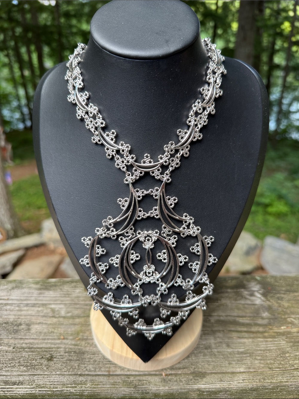 Vintage Monet "Primavera" Bib Necklace